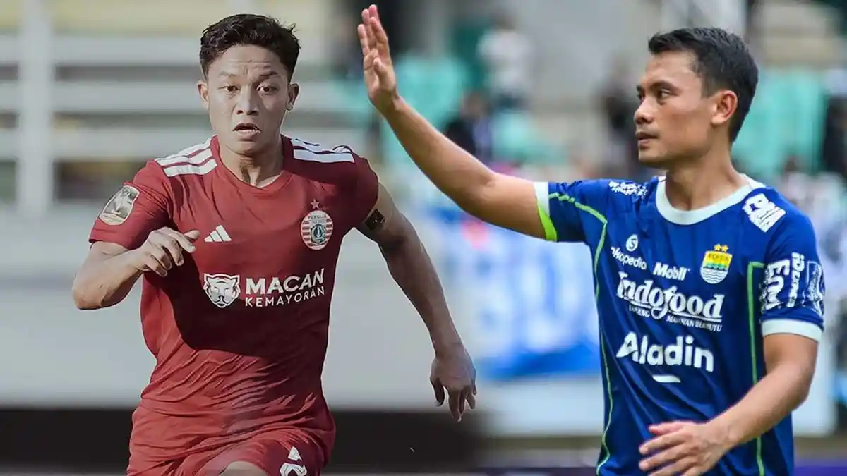 Ilham Rio Fahmi dan Dedi Kusnandar saat sesi latihan jelang laga semifinal Piala Presiden 2026 di Bali dengan suasana lapangan hijau.